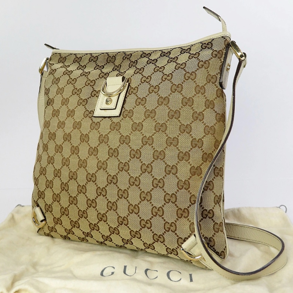 Gucci GG Canvas Crossbody Bag